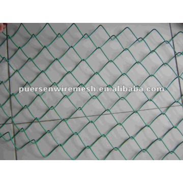 PVC Coated Chain Link Fence Manufacturing